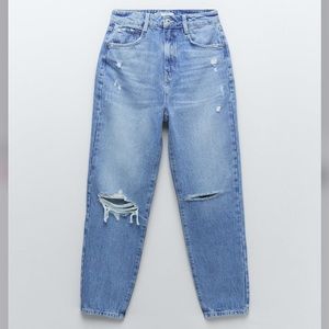 Zara Ripped Mom Jeans Z1975